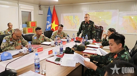MND delegation visits and works in Abyei